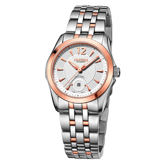 Fine polised 316L steel watch for lovers